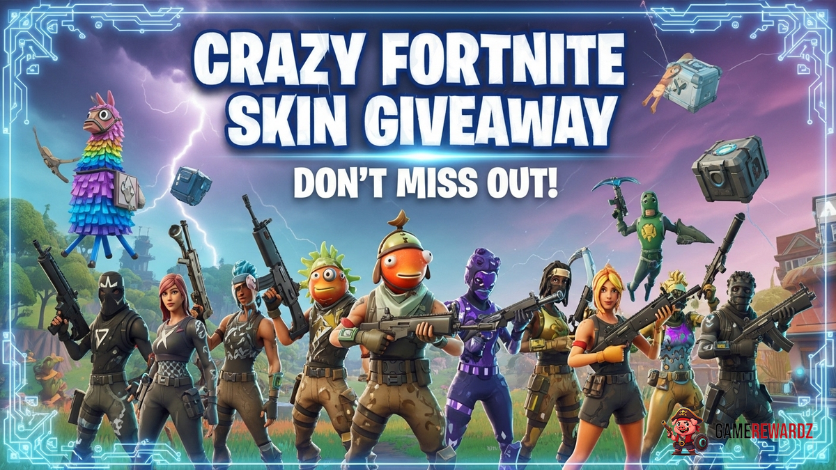 Crazy Fortnite Skin Giveaway – Don&#039;t Miss Out!